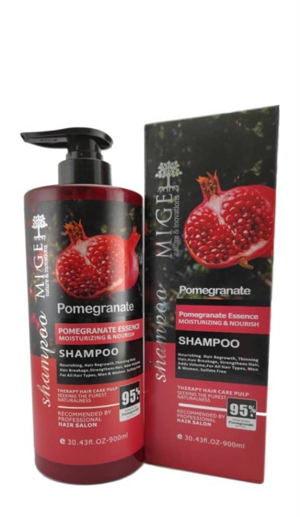 شامپو وماسک مو انار pomegranate